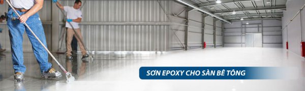 Thi công sơn Epoxy cho sàn Bê tông