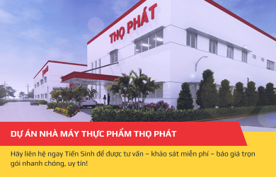 Dự án Nhà máy Thực Phẩm Thọ Phát